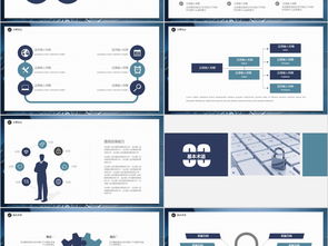 网络与信息安全软件开发 商务通用PPT模板及专业资料整合